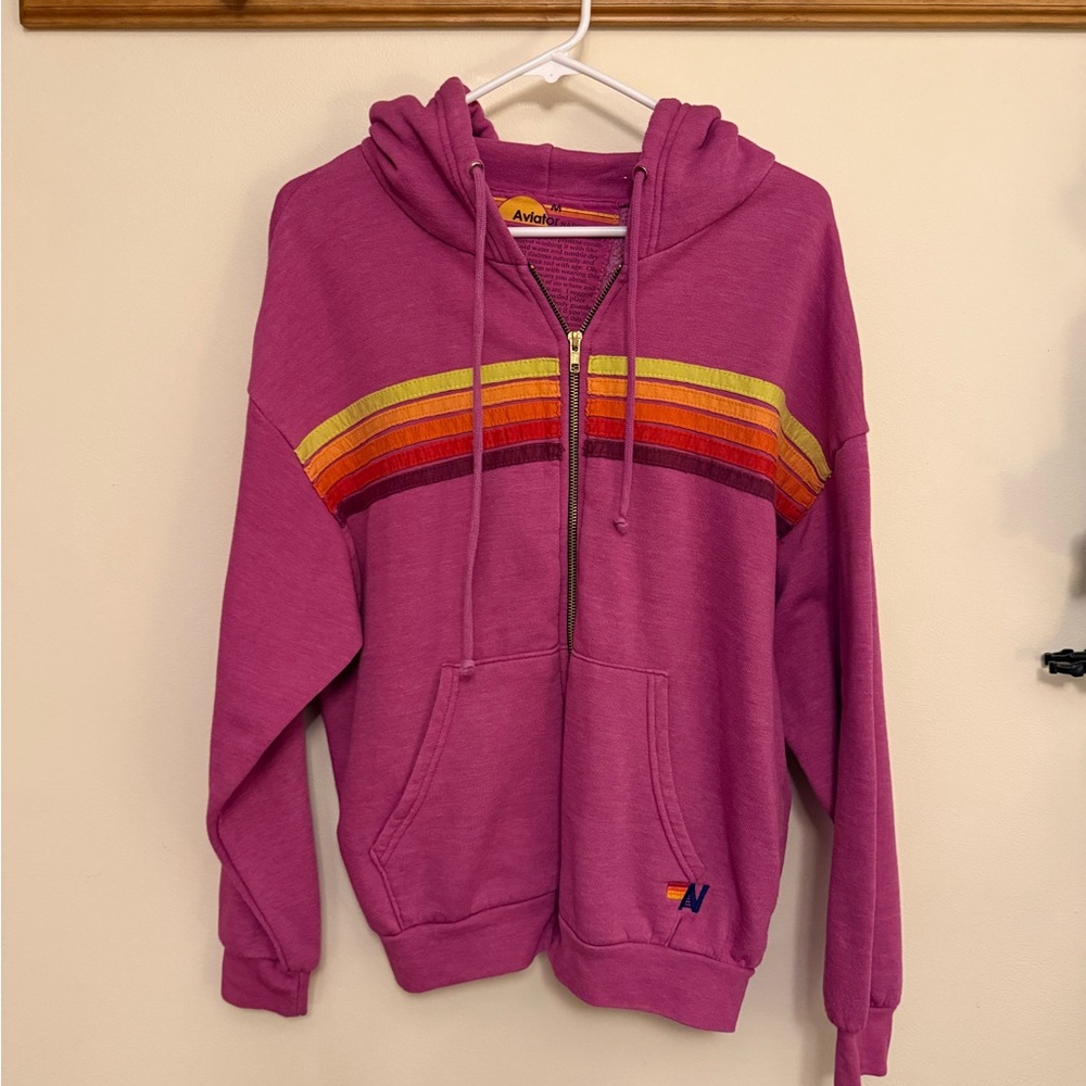 Aviator Nation Zip Hoodie